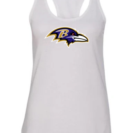 Baltimore Ravens Logo Women’s Racerback Tank Top