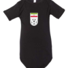 Iran Baby Bodysuit National Soccer Team Infant Romper