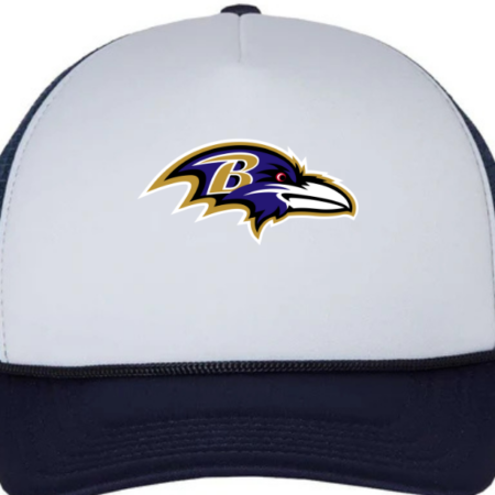 Baltimore Ravens Inspired Trucker Cap