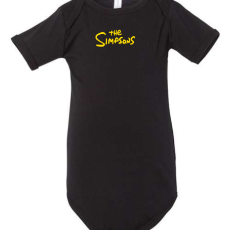The Simpsons Baby Bodysuit Funny Cartoon Infant Outfit