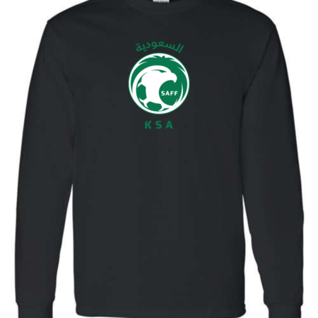Classic Saudi Arabia Football Federation (SAFF) Logo Men’s Long Sleeve T-Shirt