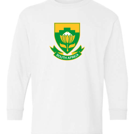 South Africa National Team Crest Youth Long Sleeve T-Shirt