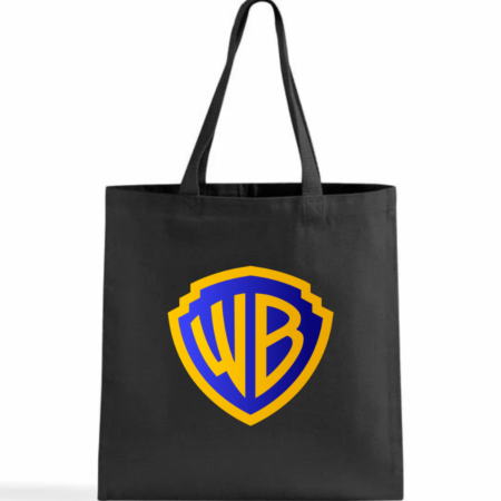 Warner Bros Logo Canvas Tote Bag