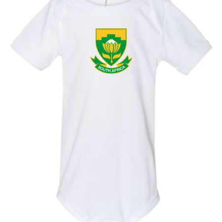 South Africa Baby Bodysuit Cricket Proteas Infant Romper