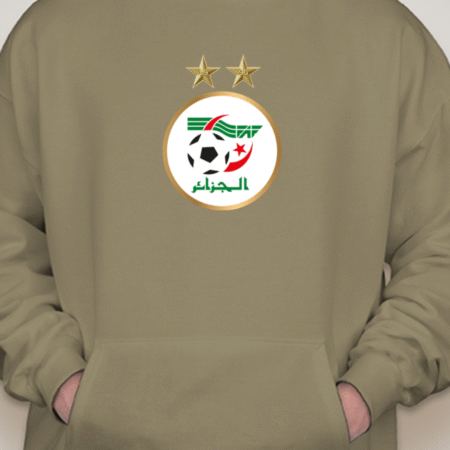 Algeria Football Team Logo Unisex Pullover Hoodie