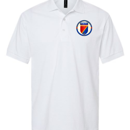 Haiti National Football Team Logo Men’s Polo Shirt