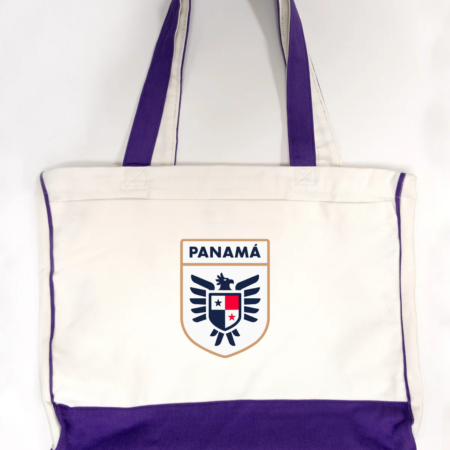 Panama National Football Team Logo Trimmed Tote Bag