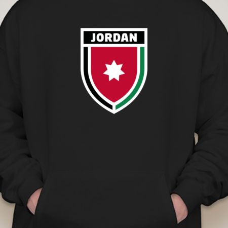 Jordan Football Team Logo Unisex Pullover Hoodie