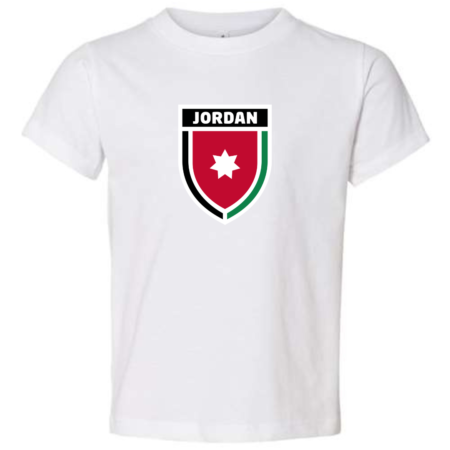 Classic Jordan Football Crest Toddler T-Shirt
