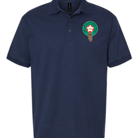 Morocco National Football Team Logo Men’s Polo Shirt