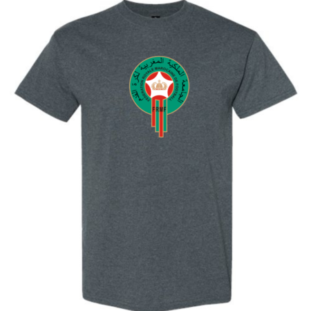 Morocco National Football Team Crest Men’s T-Shirt