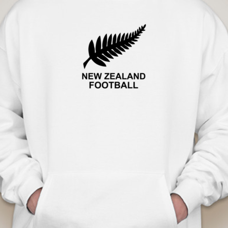 New Zealand Football Fern Logo Unisex Pullover Hoodie