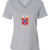 Norway Football Women’s V-Neck T-Shirt