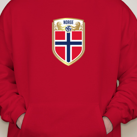 Norway Football Team Logo Unisex Pullover Hoodie