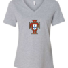 Portugal Soccer Women’s V-Neck T-Shirt | Portugal National Football Tee