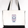 KFA Korea Football Association Logo Trimmed Tote Bag