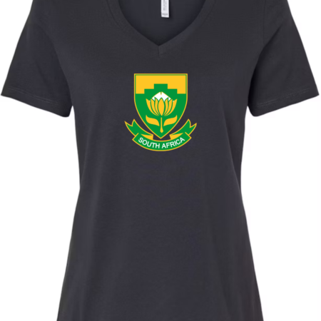 South Africa Women’s Crest V-Neck T-Shirt