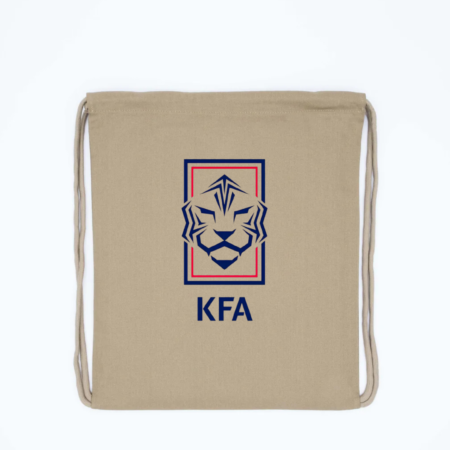 Korea Football Association KFA Lion Crest Drawstring Backpack