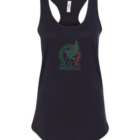 Mexico National Football Team Logo Women’s Racerback Tank Top