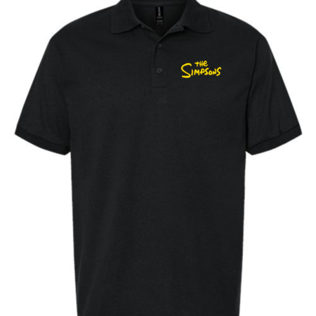 The Simpsons Logo Men’s Polo Shirt