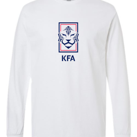 Classic Korea Football Association (KFA) Logo Men’s Long Sleeve T-Shirt