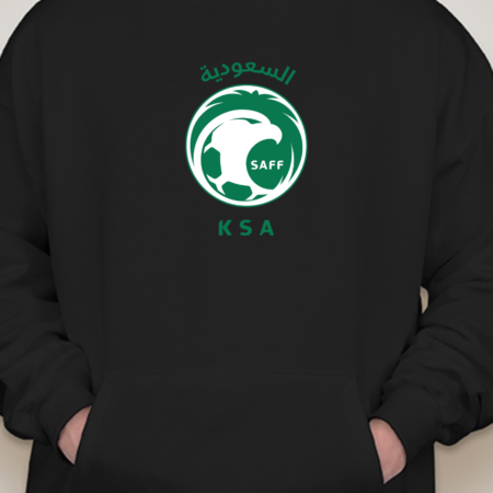 Saudi Arabia Football Team Logo Unisex Pullover Hoodie