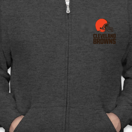 Cleveland Browns Zip Hoodie Unisex Full Zip for Men and Women