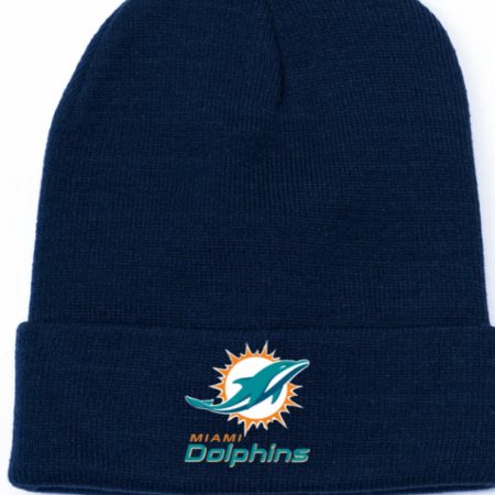 Miami Dolphins Logo Knit Beanie