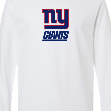 Classic New York Giants Logo Men’s Long Sleeve T-Shirt