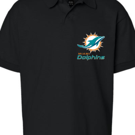 Miami Dolphins Logo Youth Polo Shirt