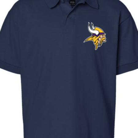 Minnesota Vikings Logo Youth Polo Shirt