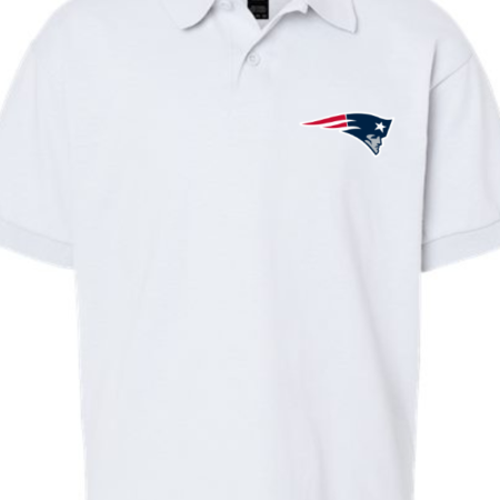 New England Patriots Logo Youth Polo Shirt