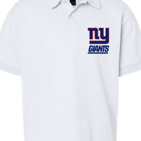 New York Giants Logo Youth Polo Shirt