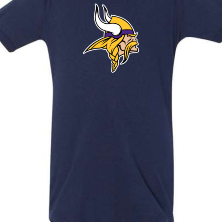 Minnesota Vikings Baby Bodysuit Infant Football Onesie NFL Fan Gift