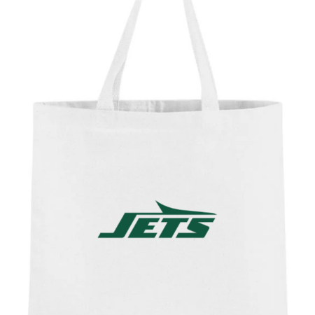 New York Jets Logo Canvas Tote Bag