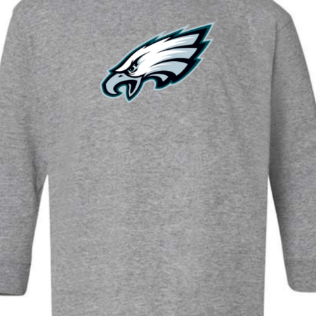 Philadelphia Eagles Logo Youth Long Sleeve T-Shirt