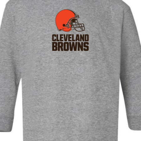Cleveland Browns Logo Youth Long Sleeve T-Shirt