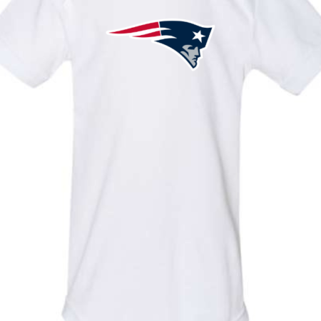 New England Patriots Baby Bodysuit NFL Football Infant Onesie
