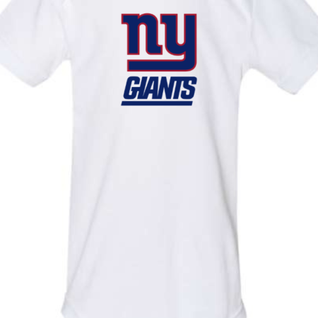 New York Giants Baby Bodysuit NFL Football Infant Onesie
