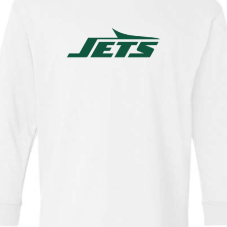 New York Jets Logo Youth Long Sleeve T-Shirt