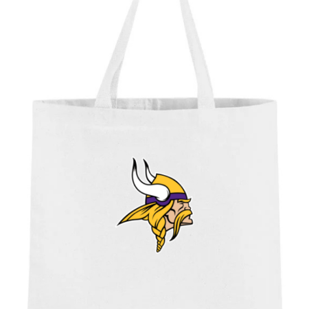 Minnesota Vikings Logo Canvas Tote Bag