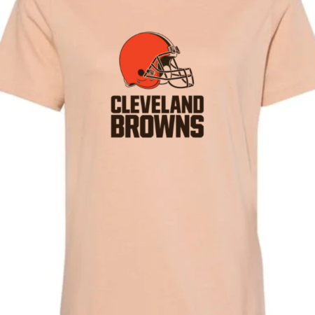 Cleveland Browns Women’s T-Shirt NFL Football Tee