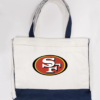 San Francisco 49ers Logo Trimmed Tote Bag