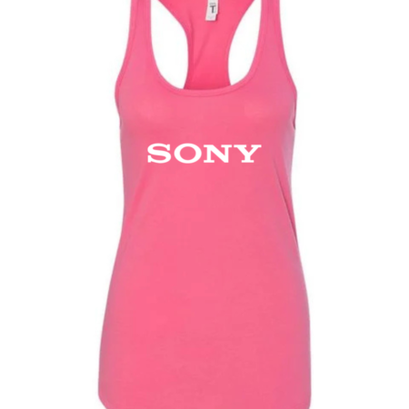 Sony Logo Women’s Racerback Tank Top
