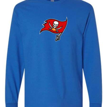 Classic Tampa Bay Buccaneers Logo Men’s Long Sleeve T-Shirt