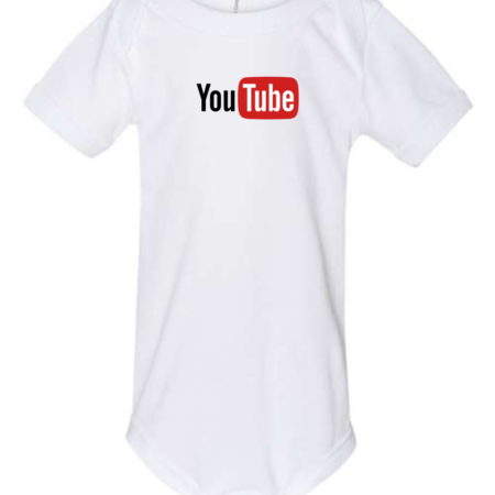 YouTube Baby Bodysuit Social Media Logo Infant Gift