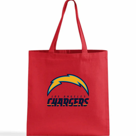Los Angeles Chargers Logo Canvas Tote Bag