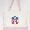 NFL Logo Trimmed Tote Bag