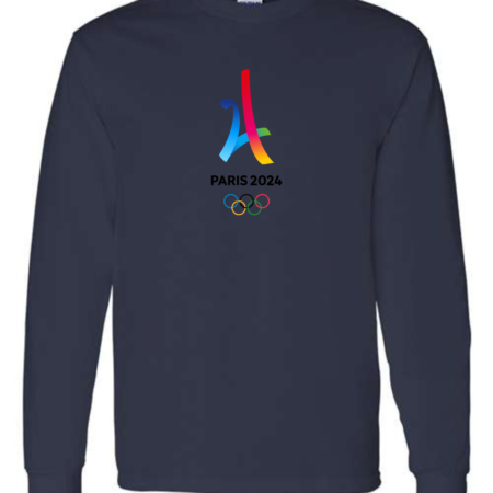 Classic Paris 2024 Olympics Logo Men’s Long Sleeve T-Shirt