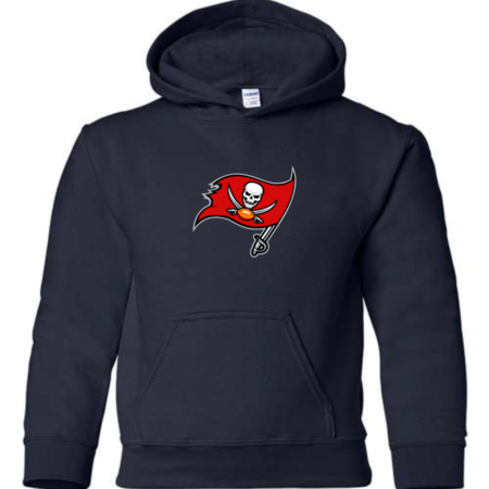 Tampa Bay Buccaneers Logo Youth Hoodie